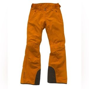 Helly Hansen women’s small regular orange snow pants
